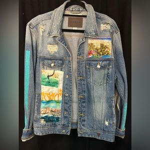 Guess denim.  Size Large